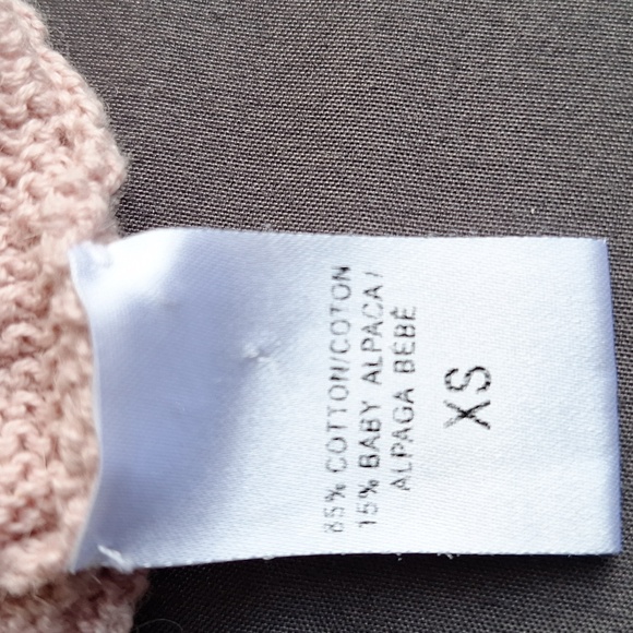 Pre-owned LOVE SHACK FANCY NATALIE PINK RUFFLE SWEATER  Good Condition No damage - Picture 5 of 5